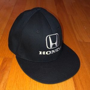 Honda black SnapBack hat